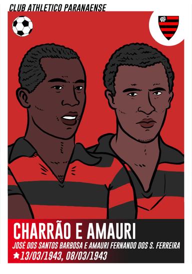 Amauri e Charrão, os sambistas rubro-negros
