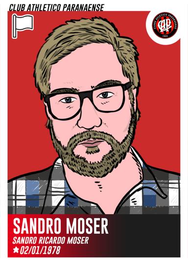 Sandro Moser, o autor