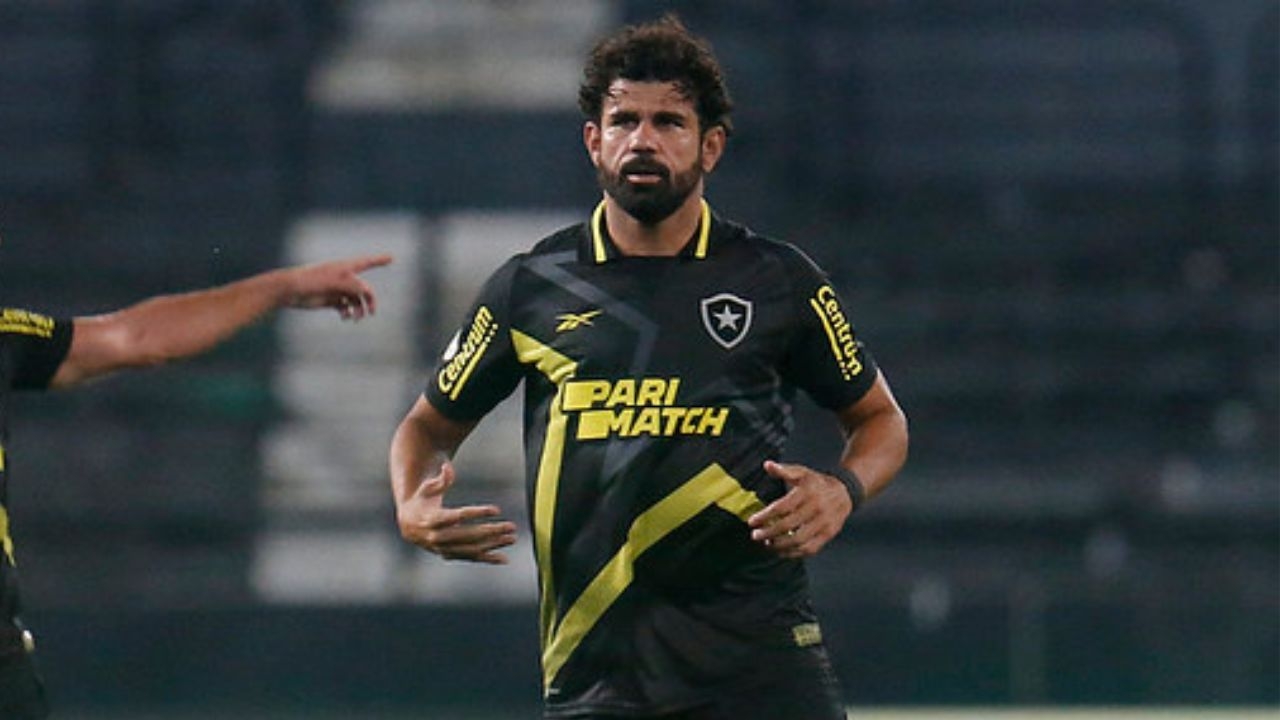 Diego Costa dispara contra elenco do Botafogo: 'Faltou humildade aos jogadores'