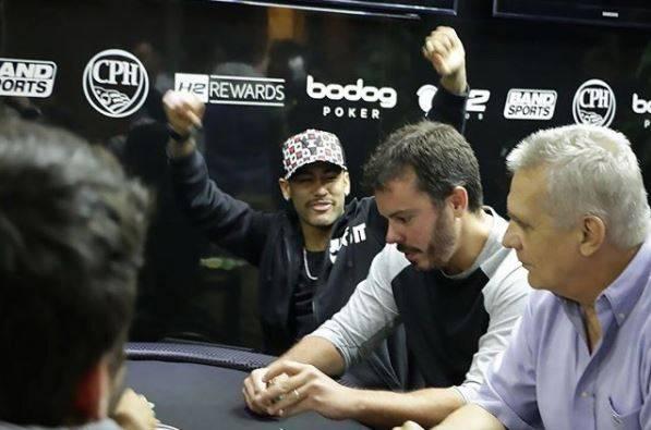 Neymar no H2. Foto: Super Poker