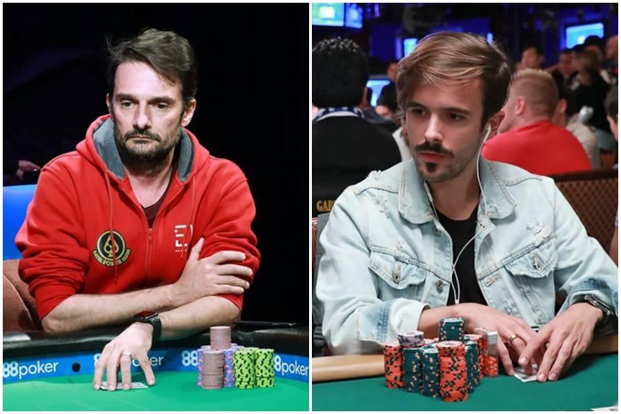 Fernando e Yuri. Fotos: WSOP e Super Poker.