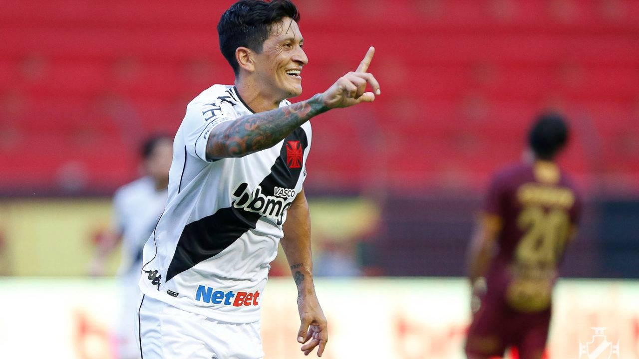 Cano voltou a marcar e encerrou longo jejum. Foto: Rafael Ribeiro/Vasco da Gama