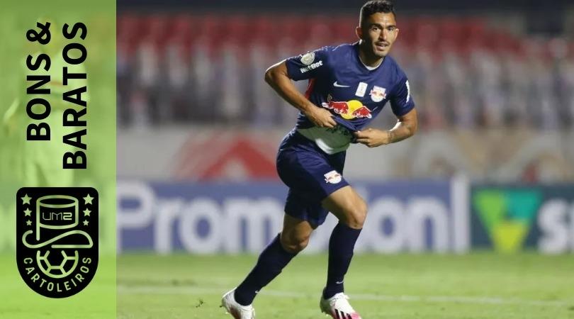 Raul, do Red Bull Bragantino, é uma opção boa e barata para a rodada 31 do Cartola FC 2020