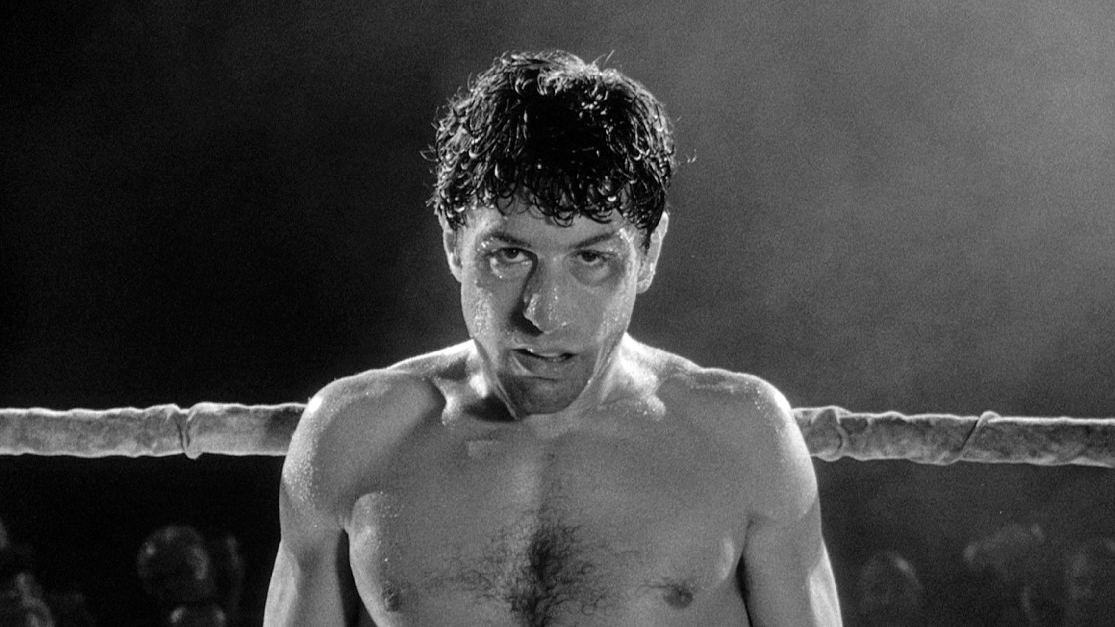 De Niro em Touro Indomável, um clássico entre os filmes sobre esportes.