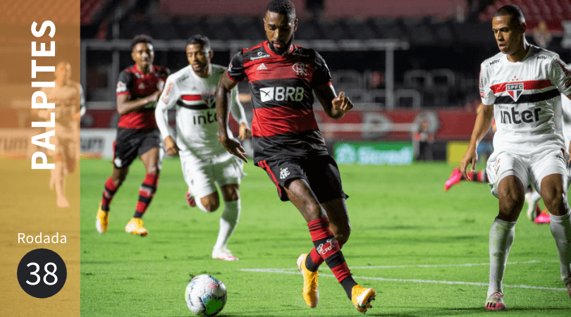 São Paulo enfrenta o Flamengo pela ultima rodada do Brasileirão.