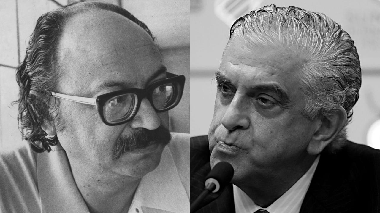 Petraglia e Evangelino, dois gigantes vaidosos diferentes em Athletico e Coritiba