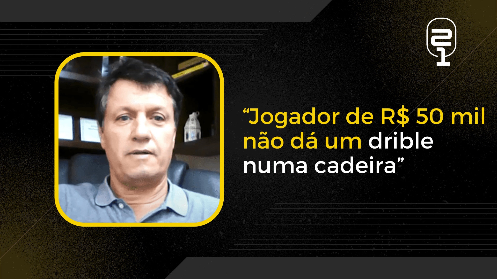 Adilson Batista: “Jogador de R$ 50 mil não dá um drible numa cadeira”