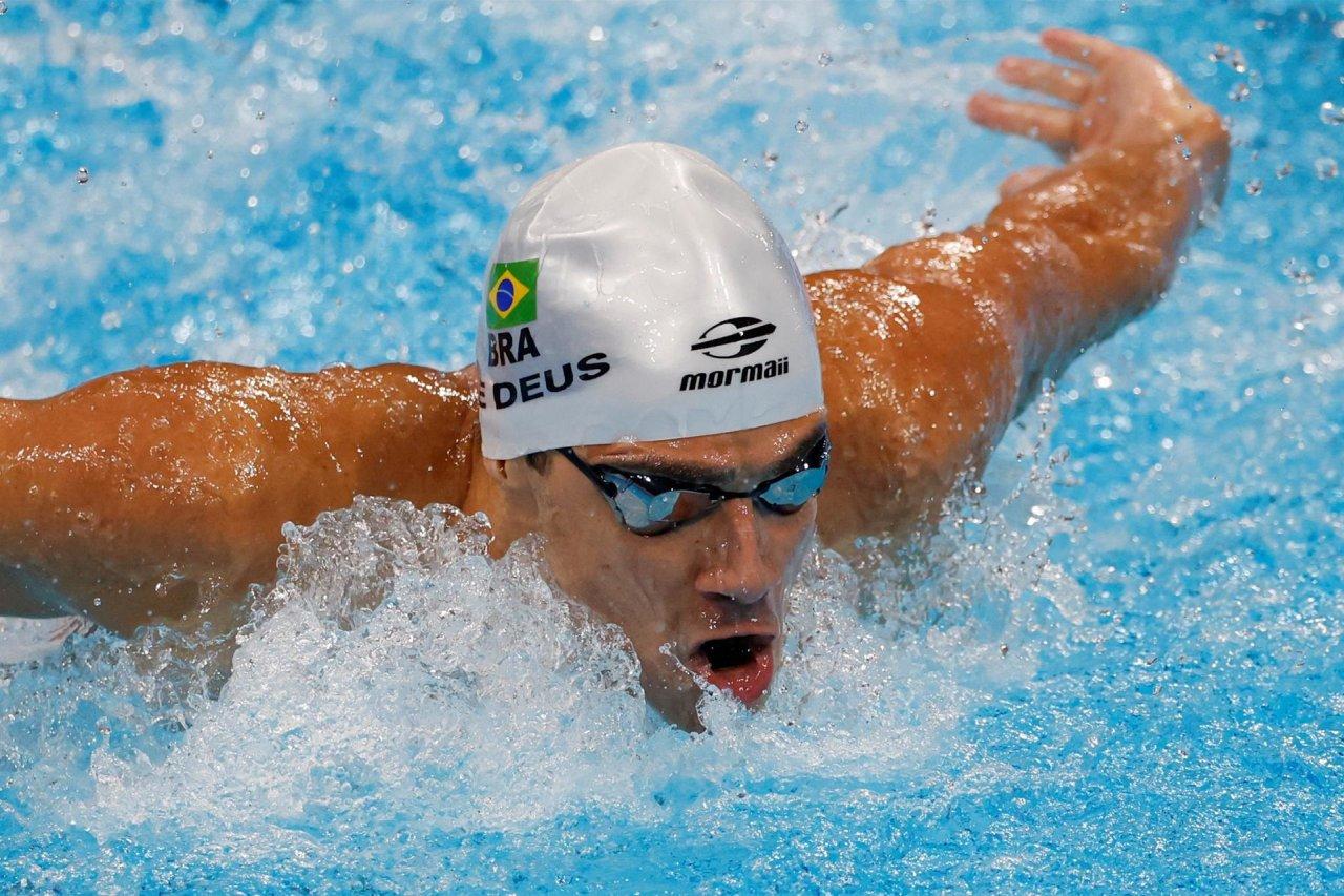 Leonardo de Deus termina em 6º na final dos 200m borboleta em Tóquio