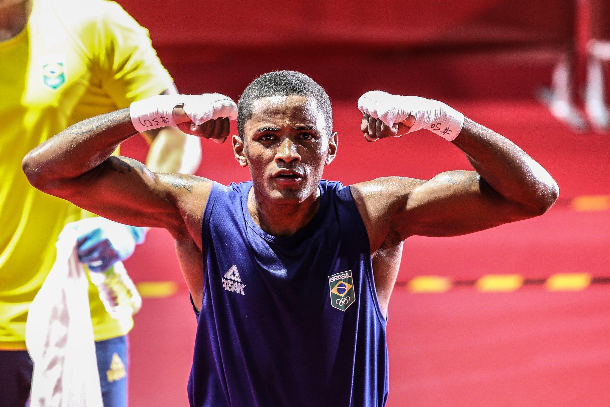Wanderson de Oliveira vence e vai enfrentar cubano nas quartas em Tóquio