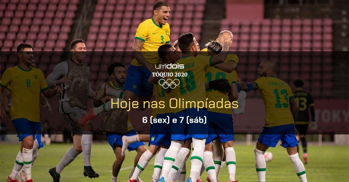 Programação da Olimpíada nesta sexta (6) e sábado (7); o que assistir, canais e horários