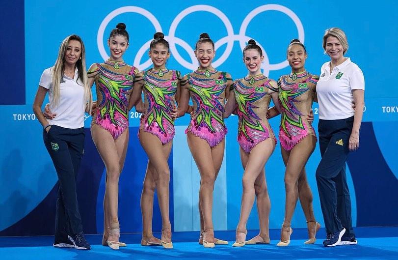 Na ginástica rítmica, Brasil estreia confiante em chances de fazer final olímpica