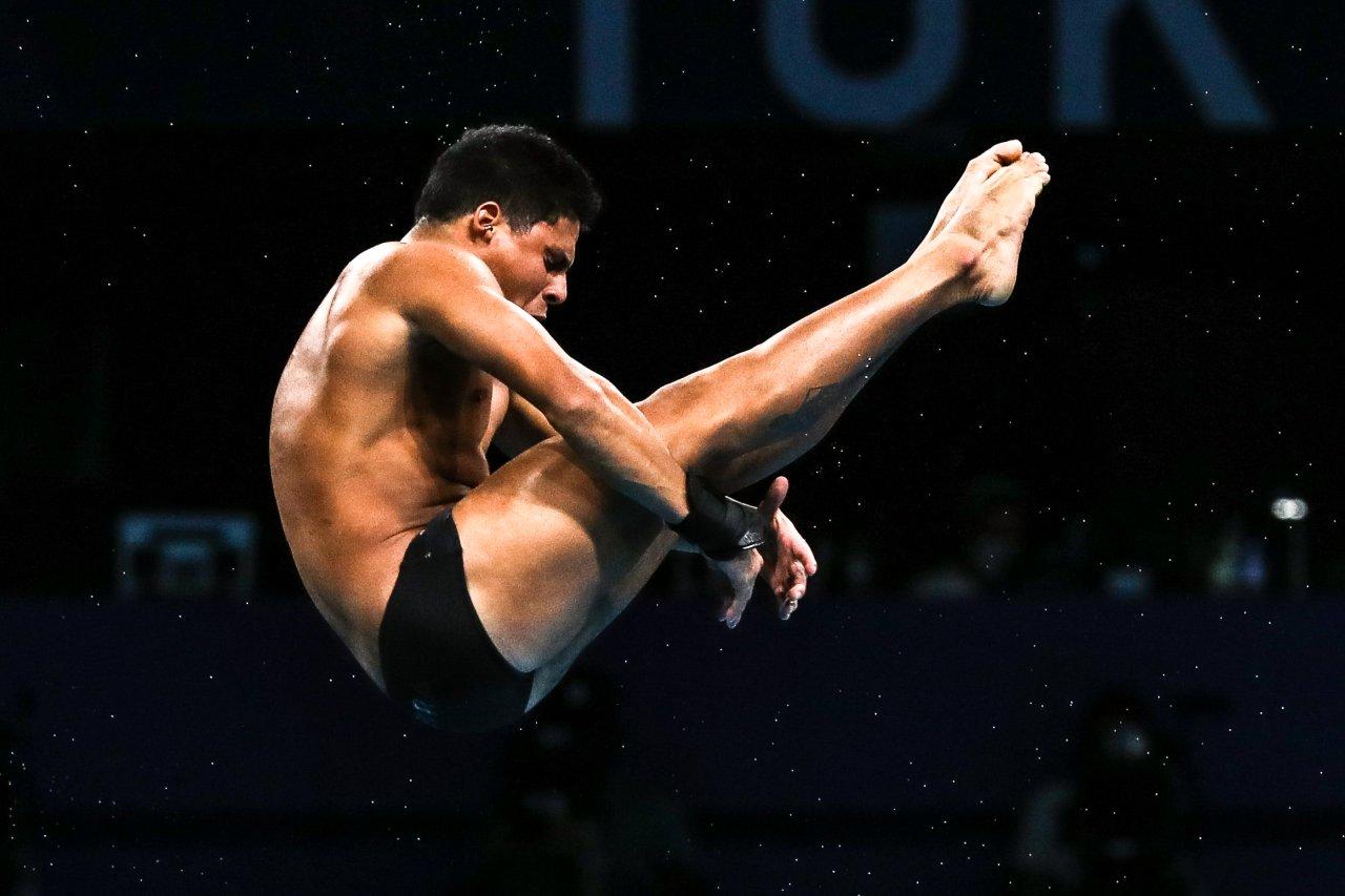 Kawan Pereira avança à semifinal na plataforma de 10m nos saltos ornamentais