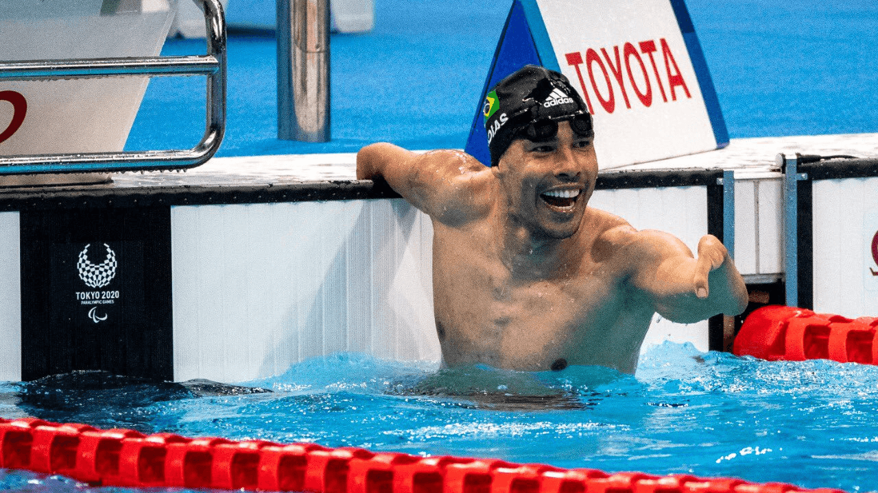 Daniel Dias conquista o bronze nos 100m livre classe s5 e fatura sua 26ª medalha