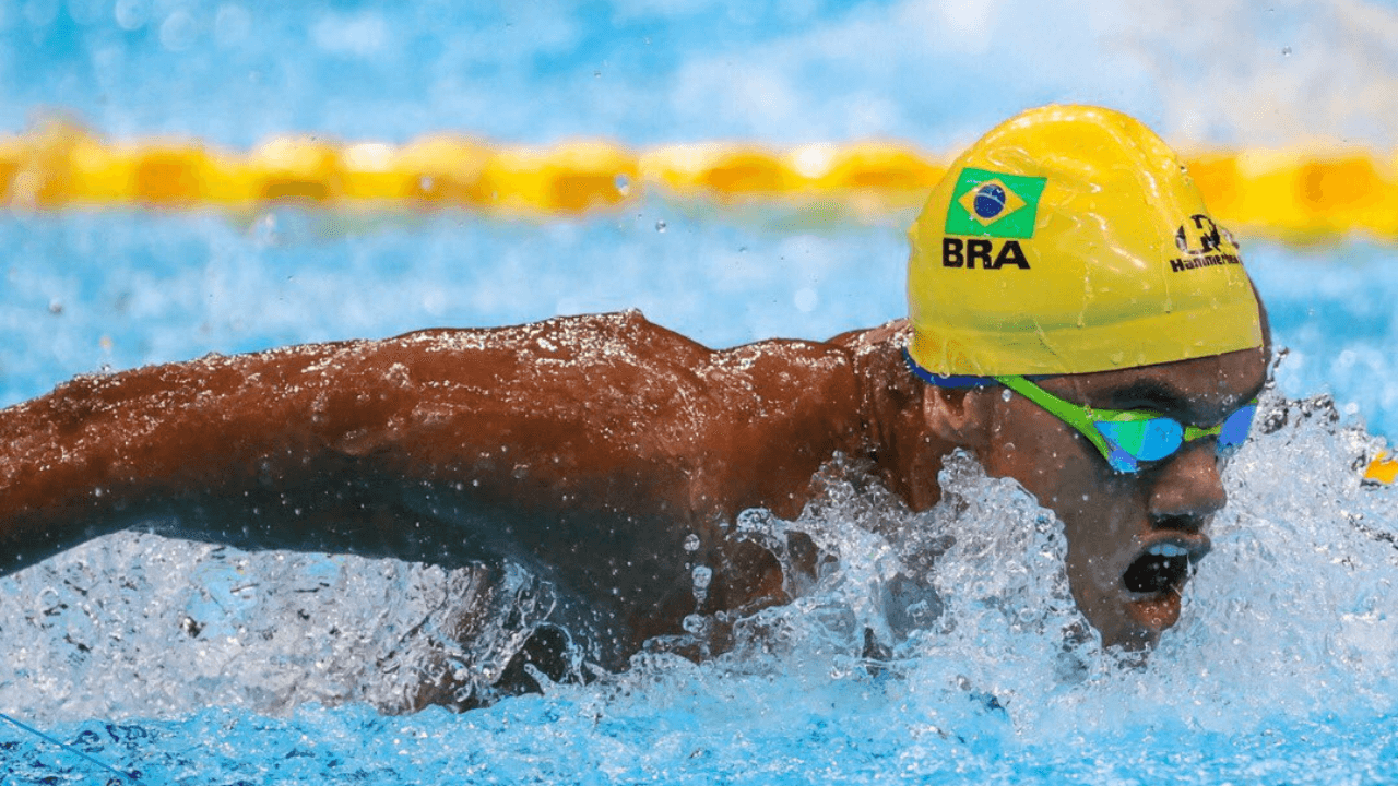 No último dia da natação, Wendell Belarmino fatura bronze