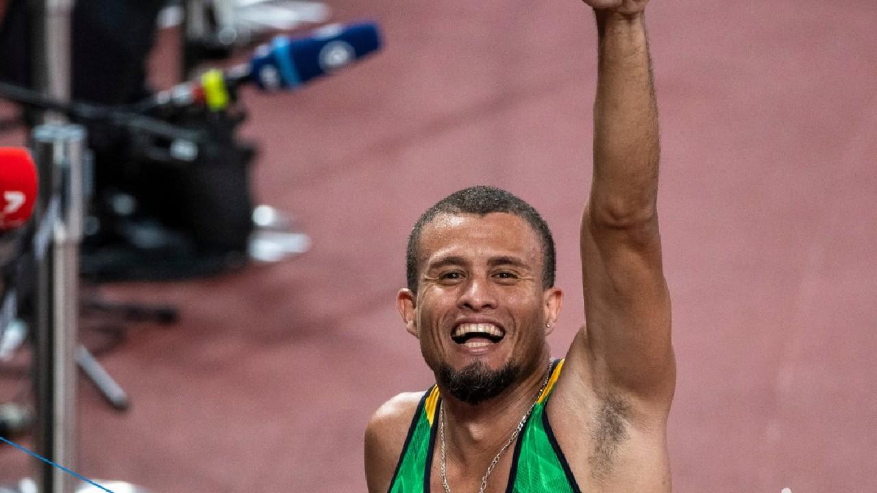 Ricardo Gomes ganha bronze para o Brasil na final dos 200m