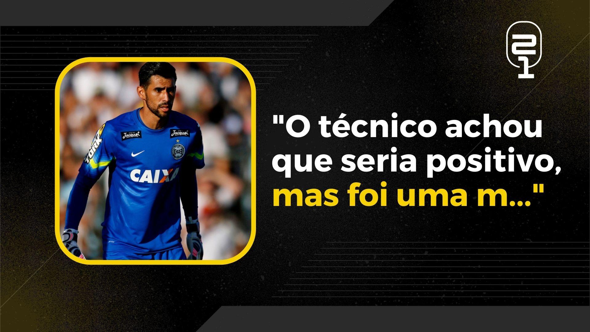 Goleiro Vaná relembra infame apelido de “Vaneuer” no Coxa