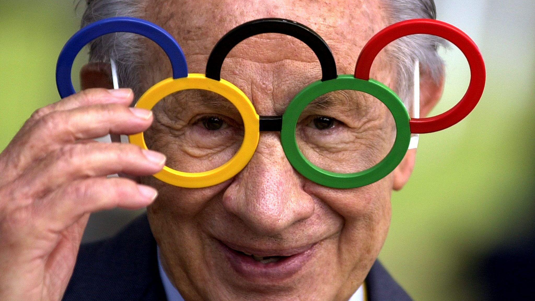 Juan Antonio Samaranch durante os Jogos Olímpicos de Sydney, em 2000, os últimos que ele supervisionou à frente do COI: salvador ou destruidor do movimento olímpico?