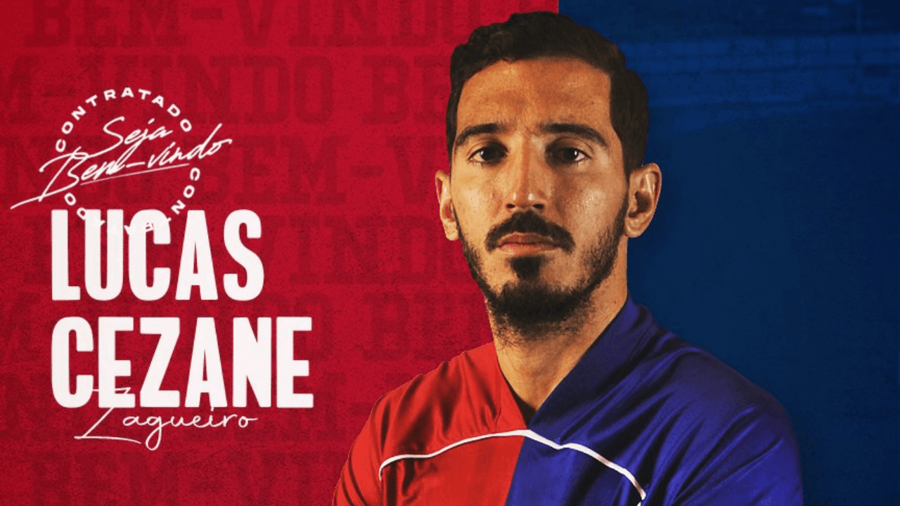 Paraná anuncia zagueiro Lucas Cezane, quarto reforço para a Série D