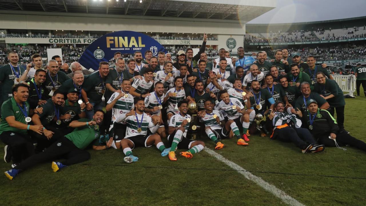 Coritiba é campeão paranaense pela 39ª vez na história