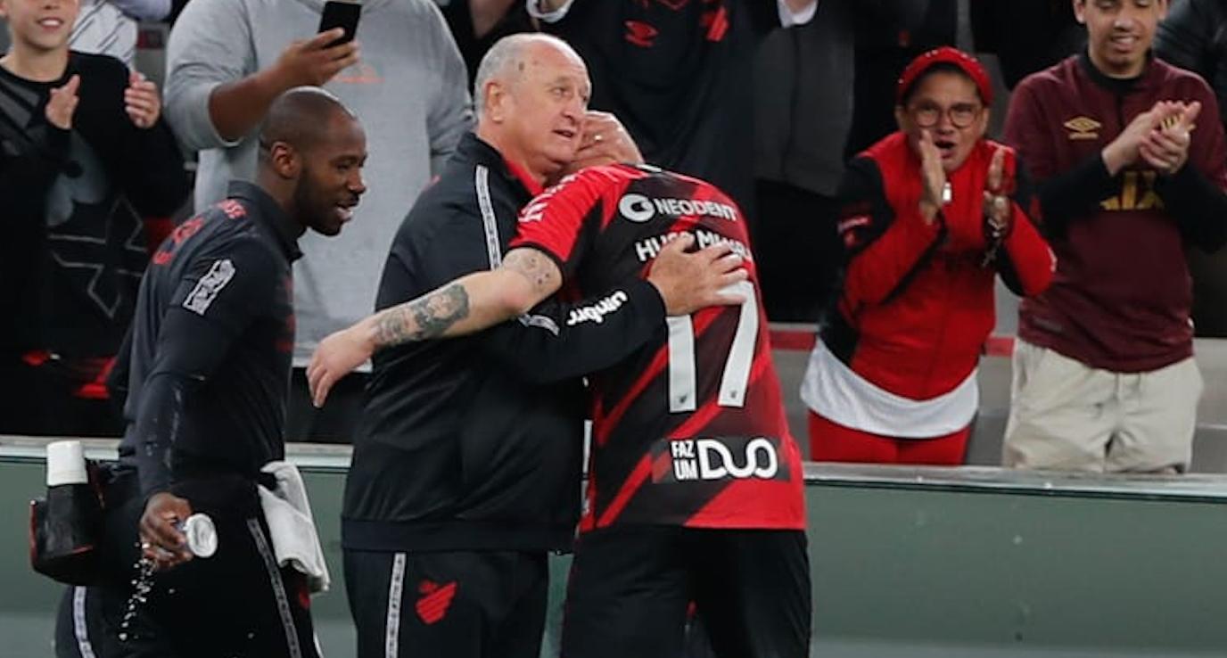 Antes da Libertadores, Athletico e Felipão prolongam clima de lua de mel