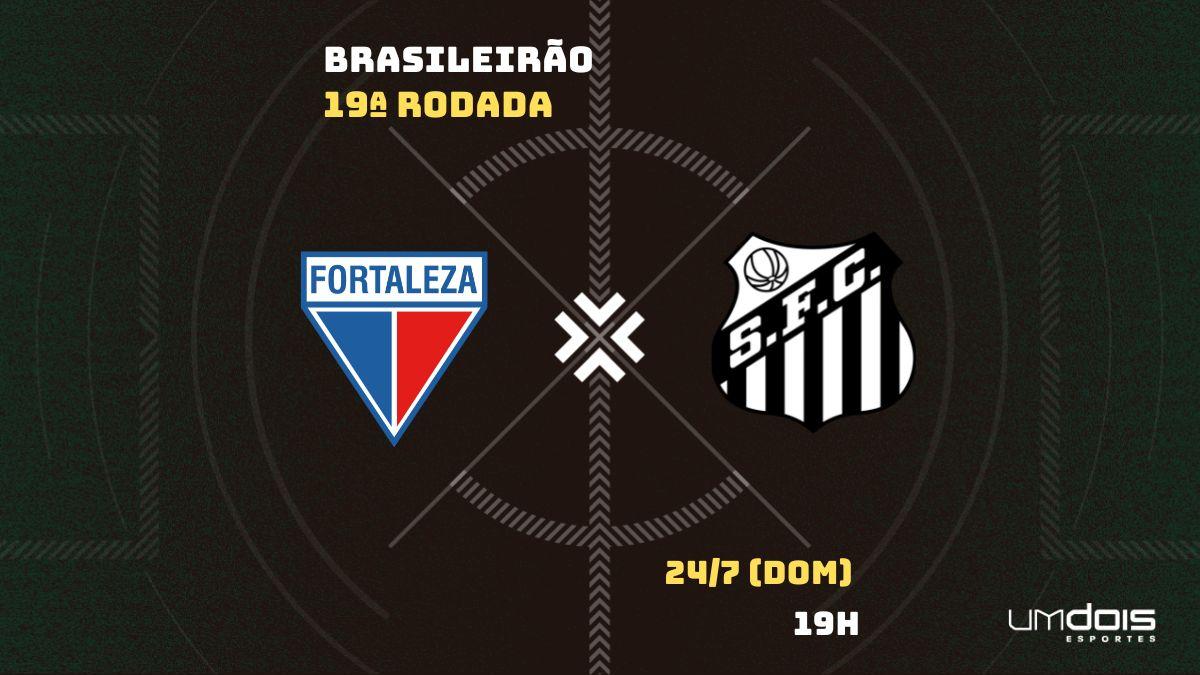 Fortaleza x Santos: veja onde assistir ao vivo, horário, escalações e arbitragem