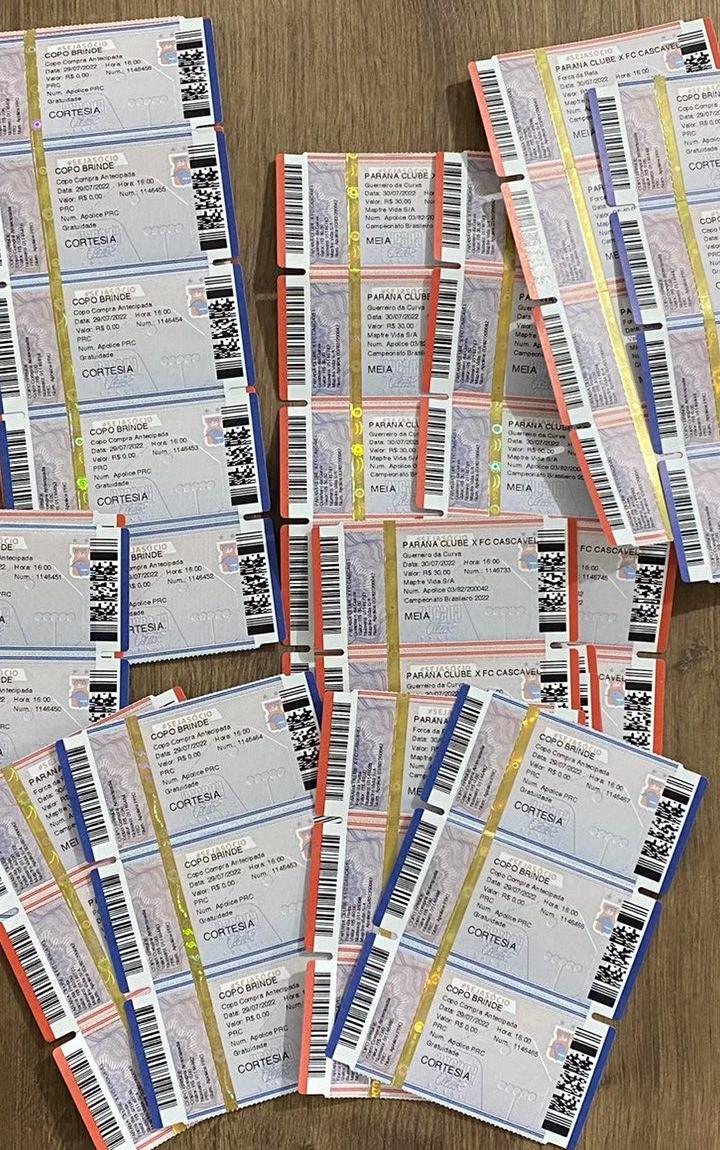Doações de ingressos estão grandes entre os paranistas