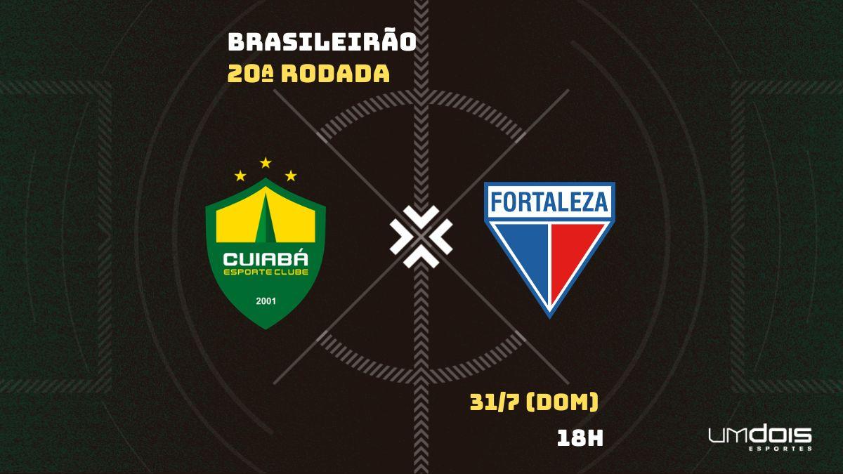 Cuiabá x Fortaleza: veja onde assistir ao vivo, horário, escalações e arbitragem