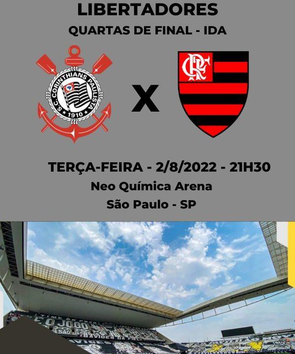 Corinthians x Flamengo: onde assistir, escalações e tudo sobre o confronto  - Placar - O futebol sem barreiras para você