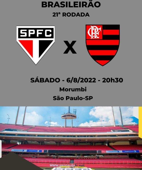 Flamengo x São Paulo: onde assistir ao vivo ao jogo do Brasileirão