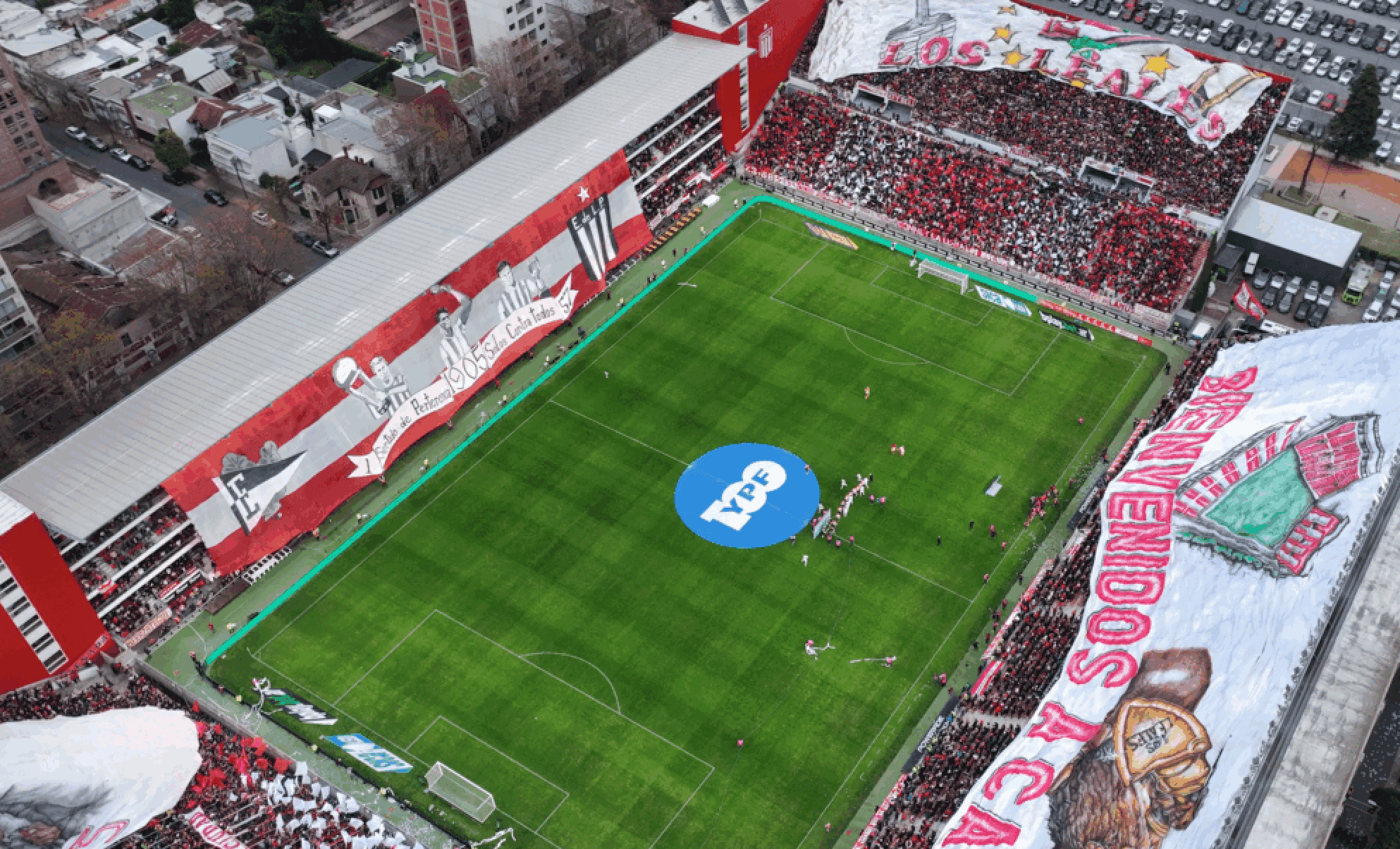 Estádio Uno, em La Plata.