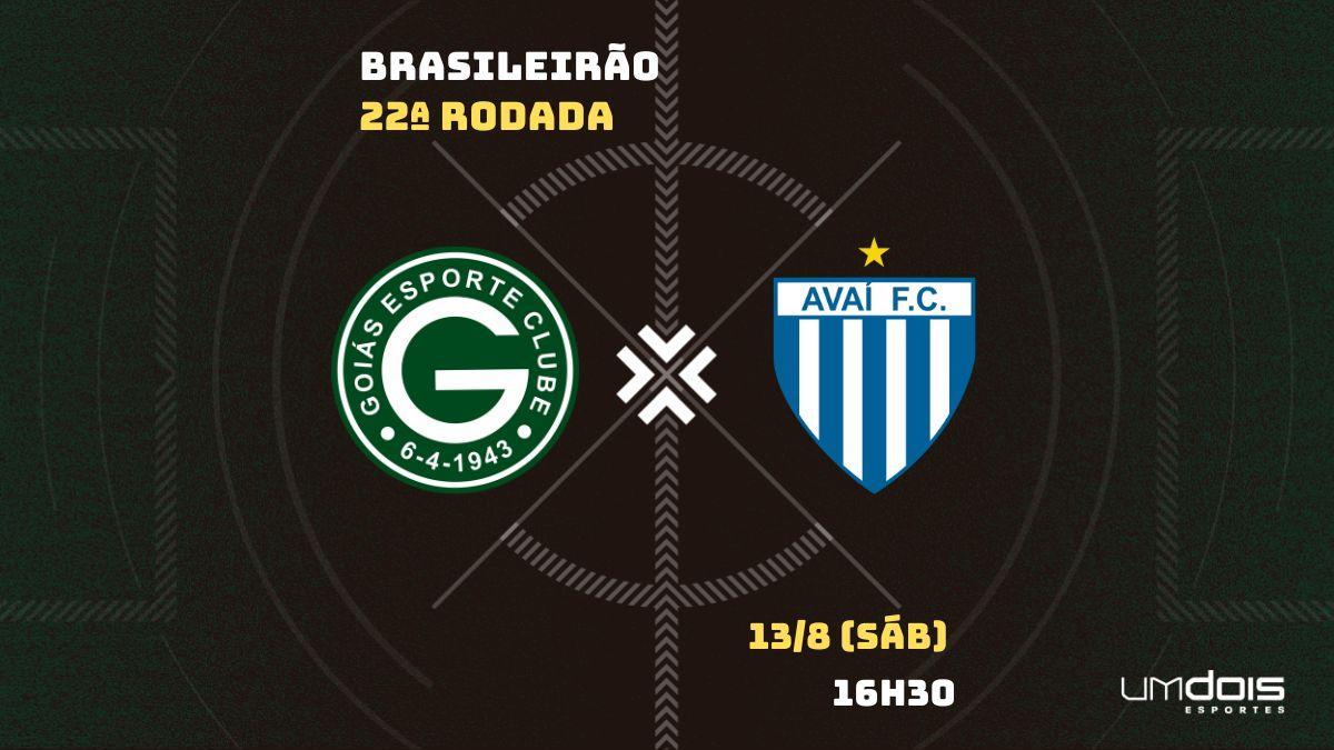 Goiás x Avaí: veja onde assistir ao vivo, horário, escalações e arbitragem