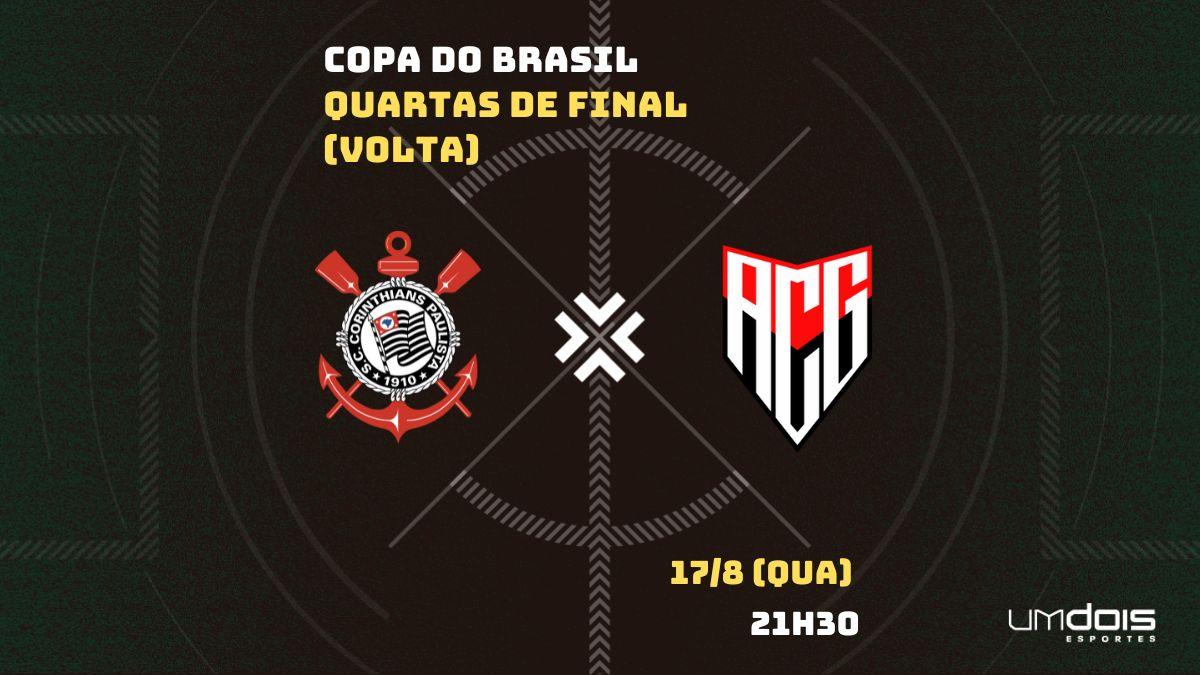 Jogo do Corinthians ao vivo contra o Atlético-GO online - CenárioMT