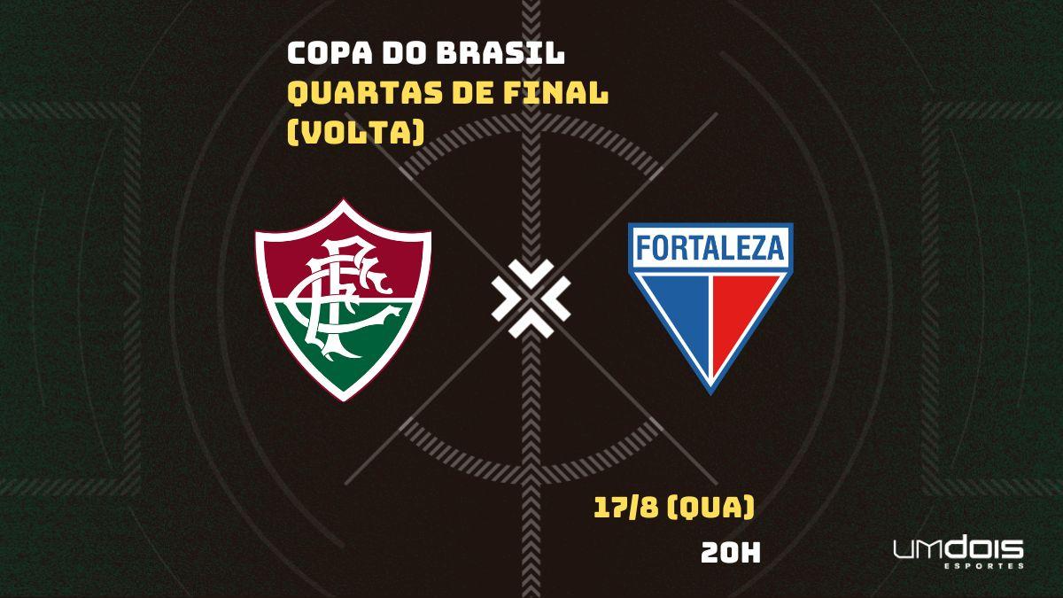 FLUMINENSE X FORTALEZA AO VIVO - COPA DO BRASIL 2022 - QUARTAS DE FINAL  DIRETO DO MARACANÃ 