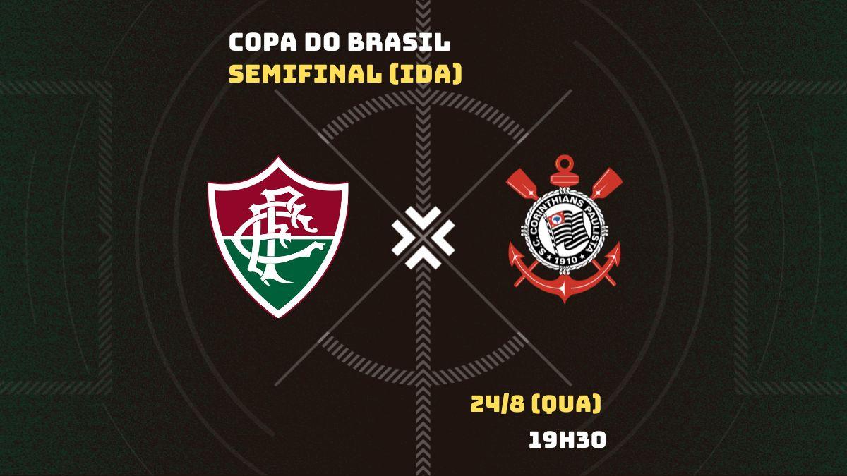Onde assistir ao vivo o jogo Fluminense x Corinthians hoje, quarta-feira,  24; veja horário