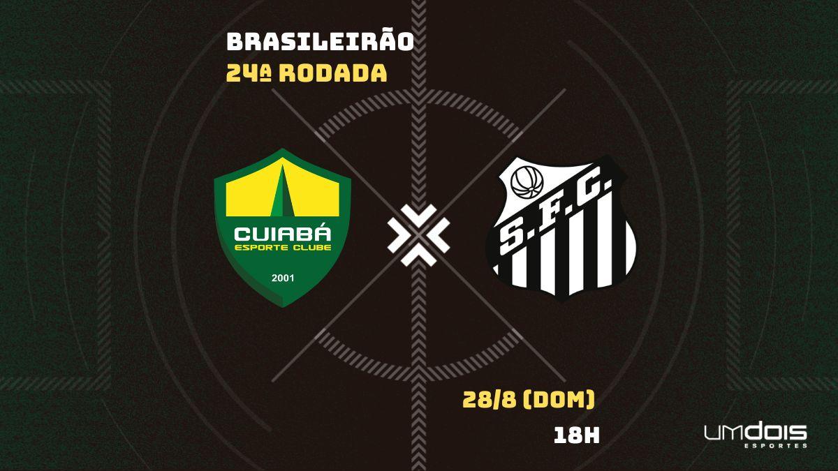 Cuiabá x Santos: veja onde assistir ao vivo, horário, escalações e arbitragem