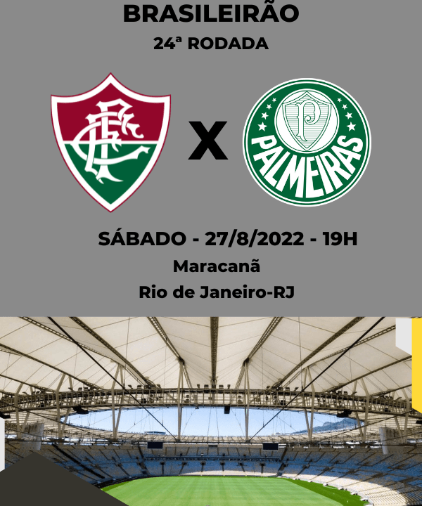 Fluminense x Palmeiras: saiba onde assistir, horário e escalação