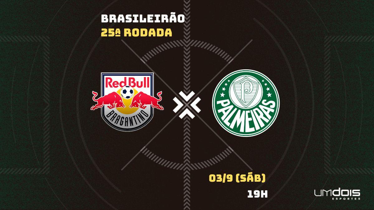 Bragantino x Palmeiras: veja onde assistir ao vivo, horário, escalações e arbitragem