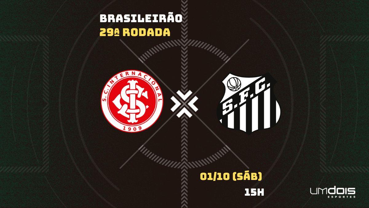 Internacional x Santos ao vivo: onde assistir ao jogo do