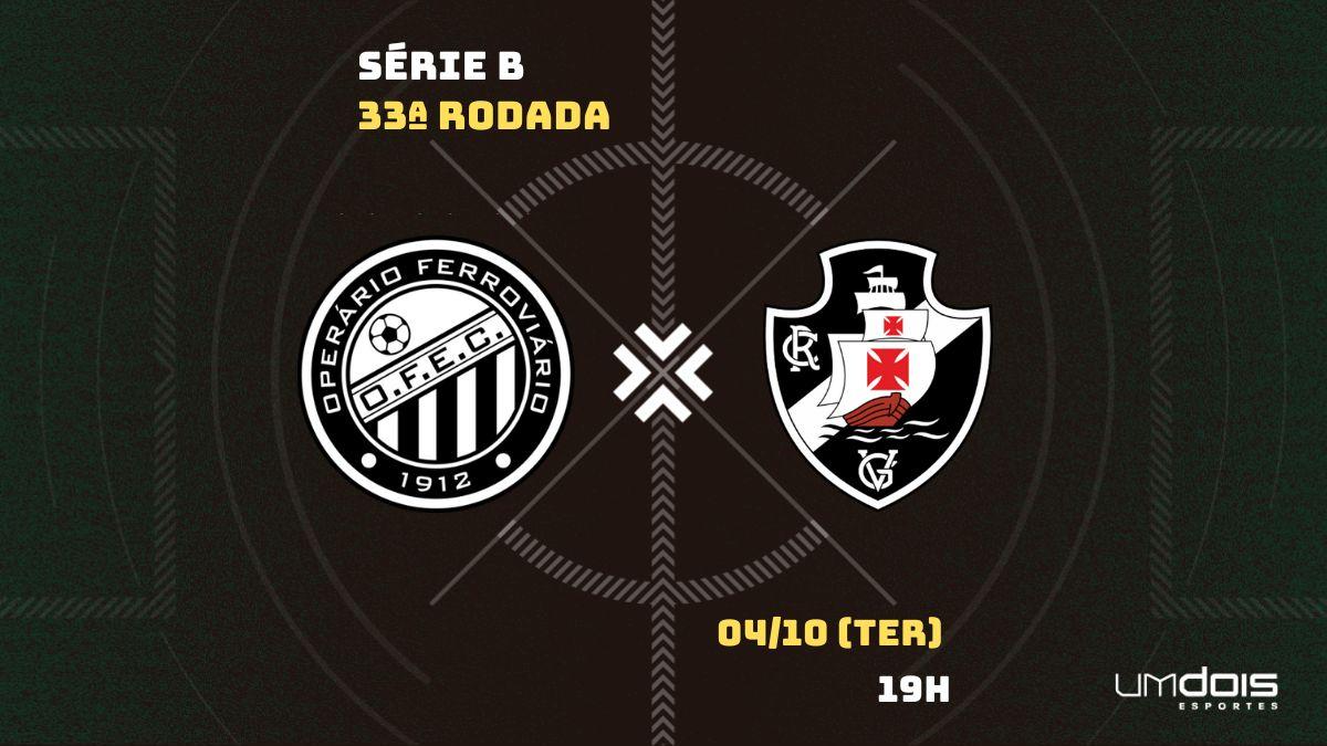 Atlhetico-PR x Vasco: veja onde assistir ao vivo, horário e escalações