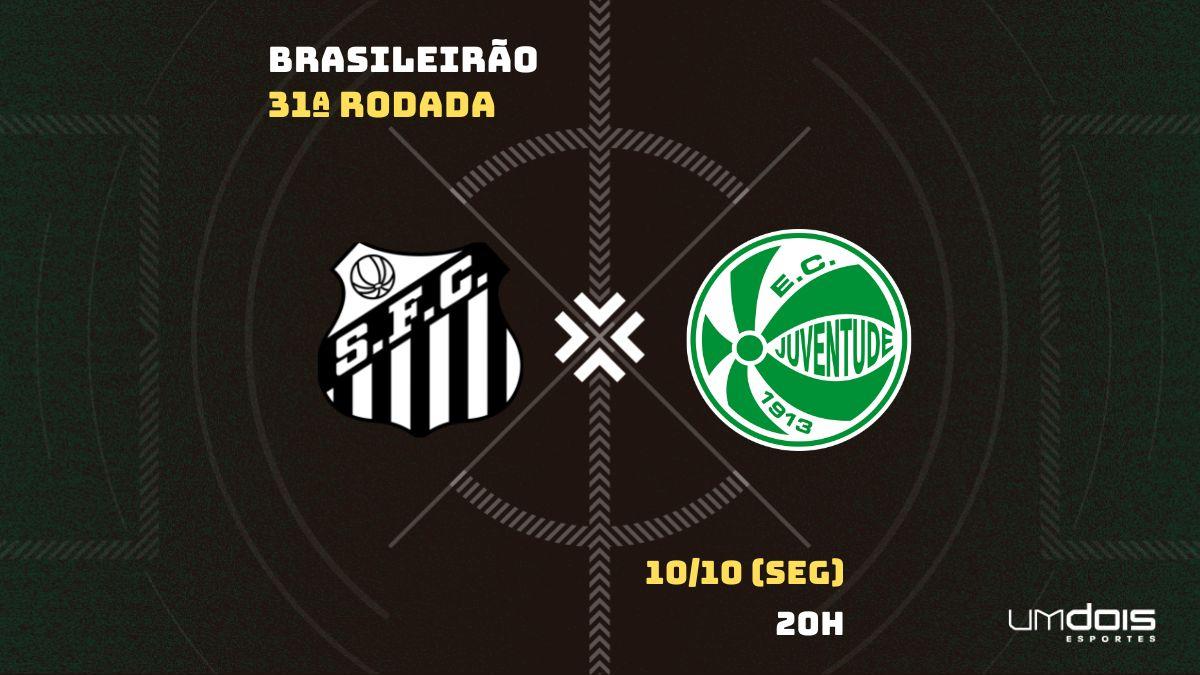 Santos x Juventude: veja onde assistir ao vivo, horário, escalações e arbitragem