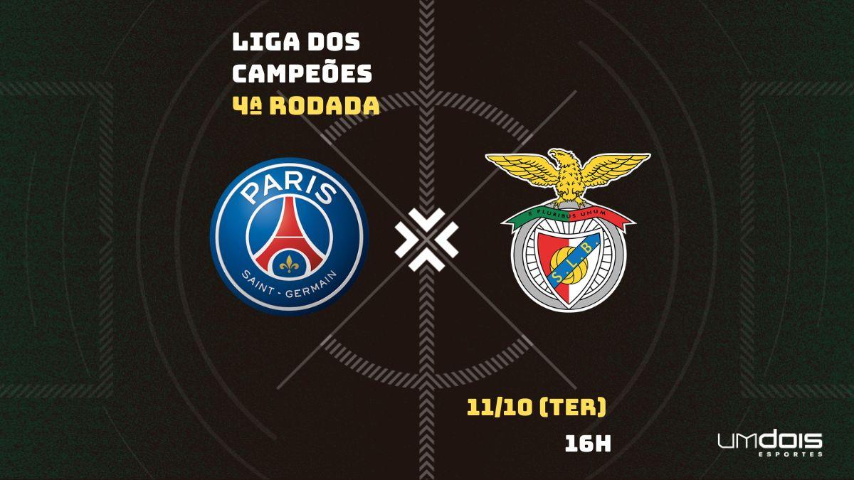 PSG x Benfica  Onde assistir ao jogo da Champions League ao vivo -  Canaltech