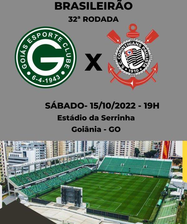 Corinthians x Goiás: onde assistir ao jogo do Brasileirão