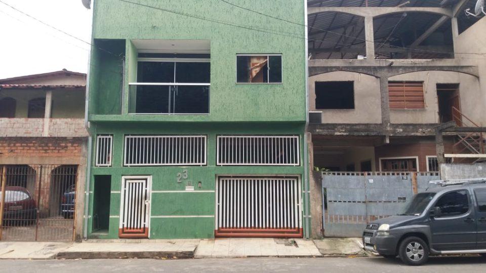 A casa da família de Vitor Roque. 
