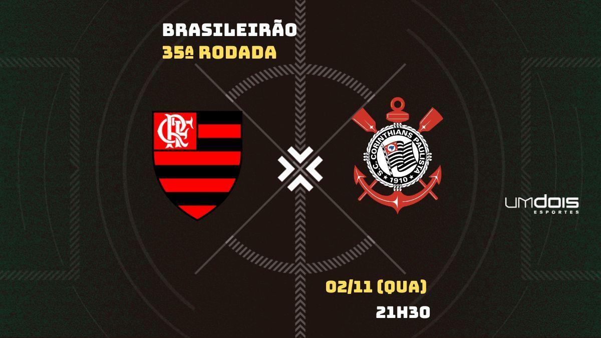 Onde assistir ao vivo o jogo Corinthians x Flamengo hoje, terça-feira, 2;  veja horário