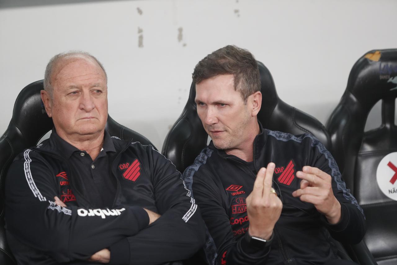 Felipão e Paulo Turra.