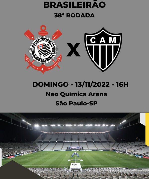 Corinthians x Atlético-MG ao vivo: onde assistir ao jogo do