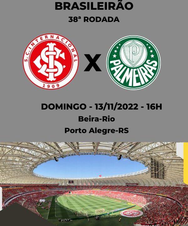 Palmeiras x Internacional: onde assistir ao vivo ao jogo do