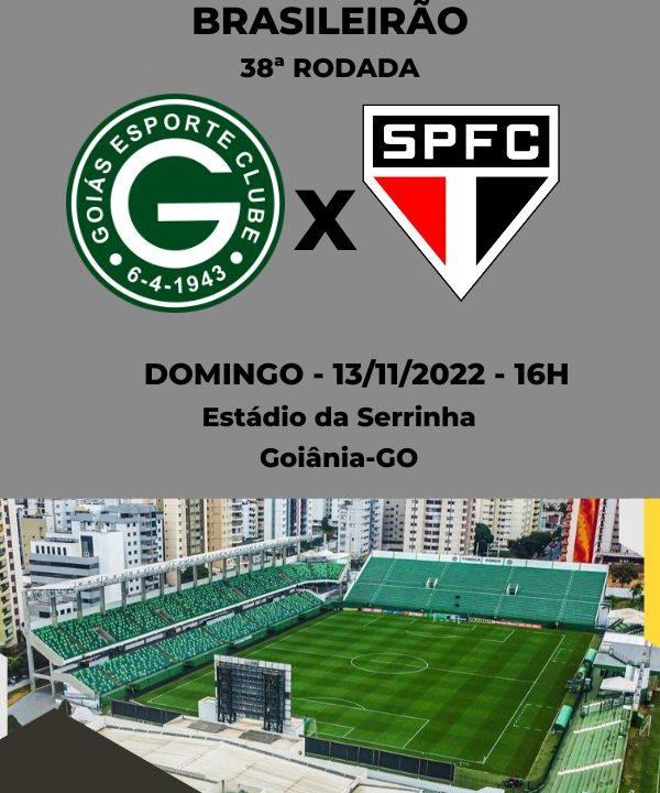 São Paulo x Goiás: veja horário e onde assistir ao vivo o jogo do  Brasileirão