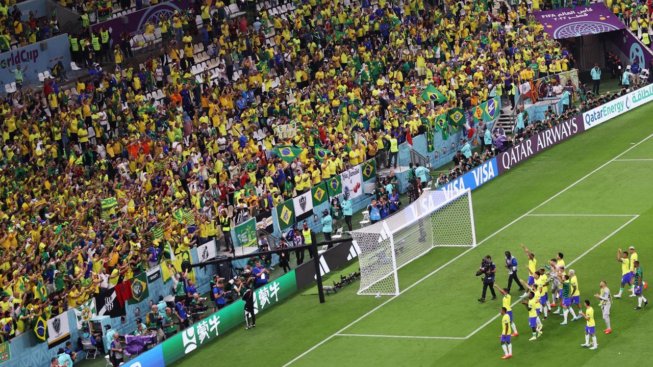 Torcida fez barulho e festa no Lusail.