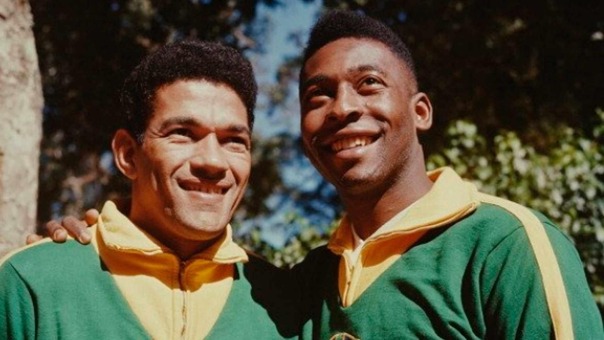 Garrincha e Pelé.